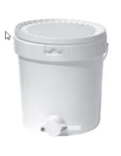 Seau rond plastique 25 kgs