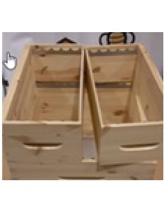2 demi-hausses pour ruche 12C