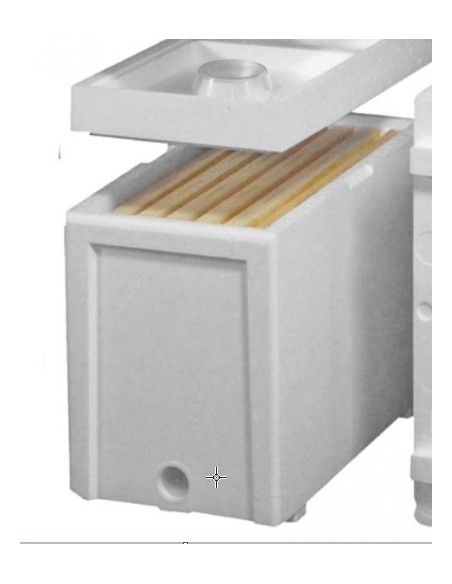 Ruchette 6C polystyrène