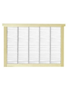 Grille à reine à partition verticale