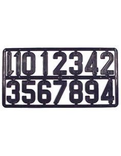 Plaquette de chiffres