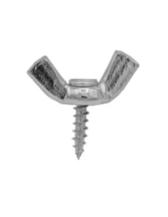 Vis à papillon, galvanisée