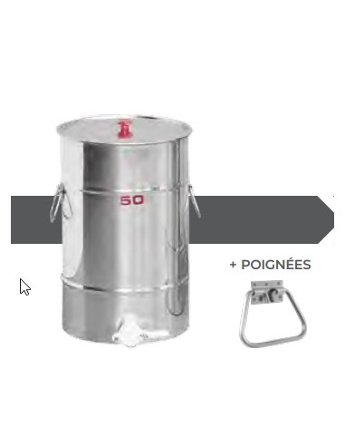 Maturateur inox 50 kgs