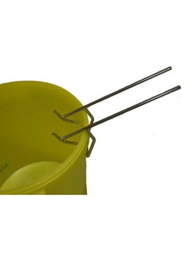 Support inox pour seaux