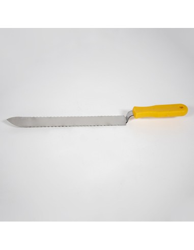 Couteau à désoperculer mallard, 2 côtés dentelés